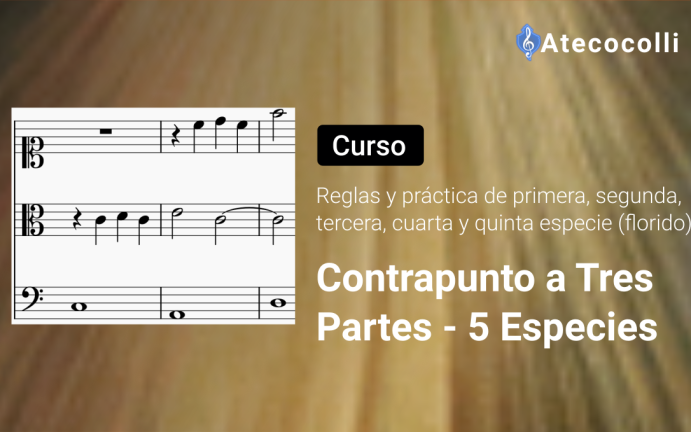 Curso Contrapunto a tres partes